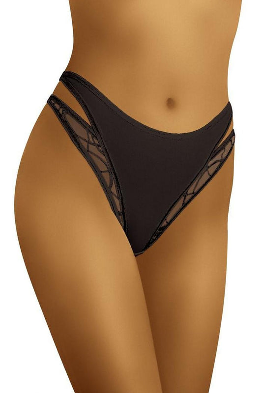 Look Great On Your Hips  Sensual Figs On Double Decorative Straps Smooth On The Front And Transparent On Sides